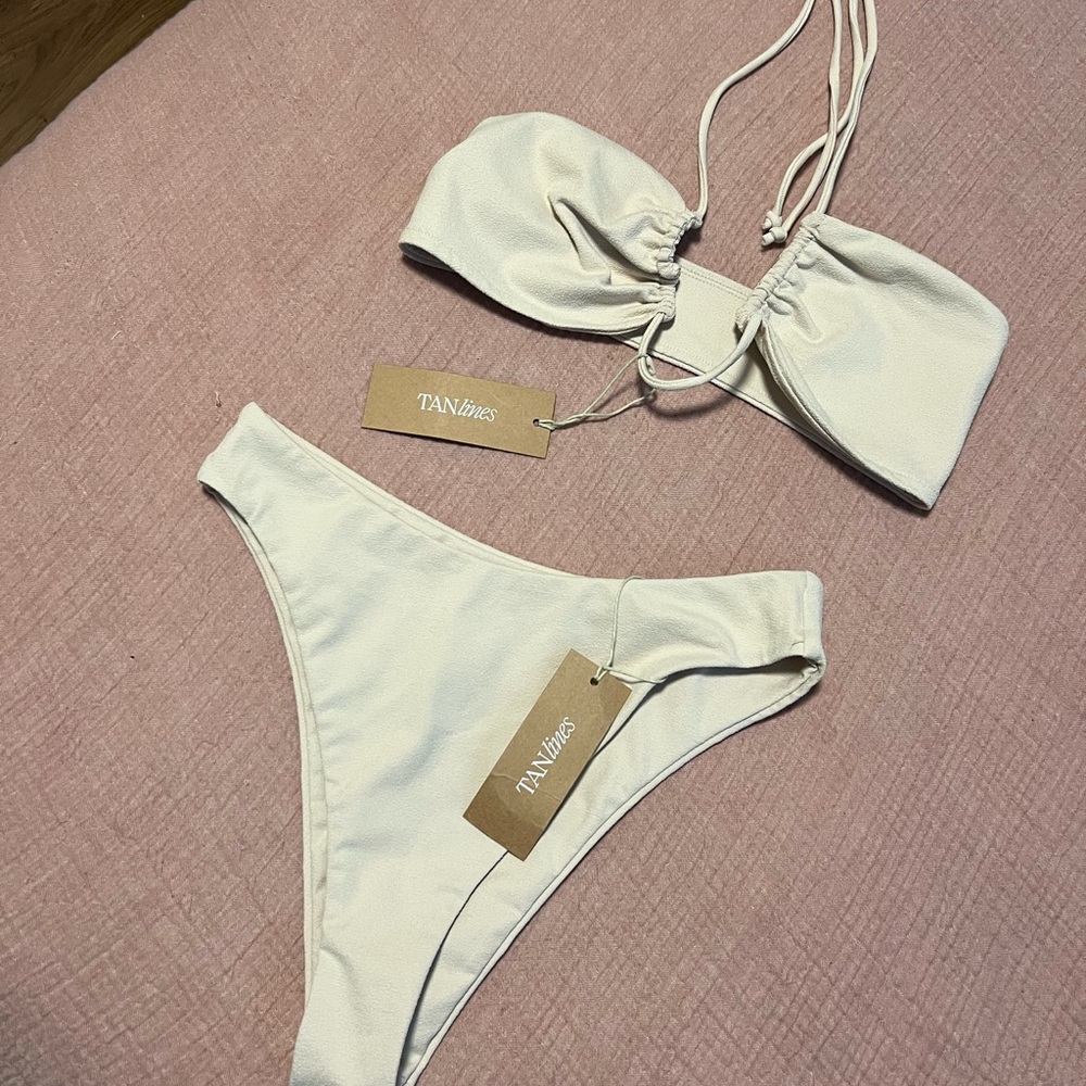 Tanzania Tanlines top and bottom swim suit